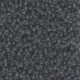 Miyuki rocailles Perlen 11/0 - Matted transparent grey 11-152F